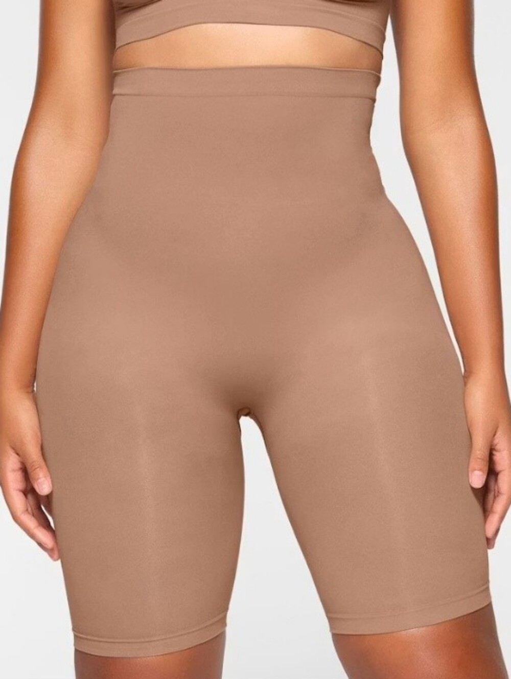 BODY WRAP Shapewear Sculpt Shorts High Waist Slimming Minimizer C101585 1X - Picture 2 of 6